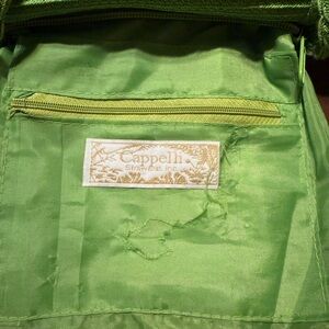 Capelli of New York Green Crossbody Bag
